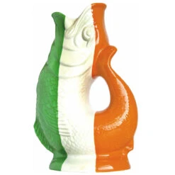 Gluggle Jug Irish Flag Extra Large, 10-Inch, 38 Fluid Ounce Capacity