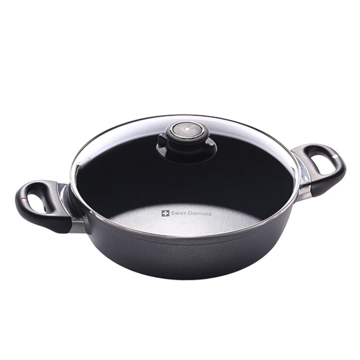 Swiss Diamond 3.2-Quart Nonstick Casserole 1 Swiss Diamond 3.2-Quart Nonstick Casserole