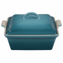 Le Creuset 2.5-Quart Heritage Square Casserole - Caribbean