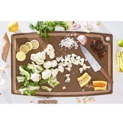 Epicurean Gourmet Series 27" X 17.5" Cutting Board With Juice Groove, Nutmeg/Natural -COOKWARE Store 91528syr9VL. AC SL1500