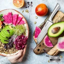 Cuisine::pro Damashiro Santoku Knife 17Cm 9 Cuisine::pro Damashiro Santoku Knife 17Cm -COOKWARE Store 91BbMF5TFtL. AC SL1500