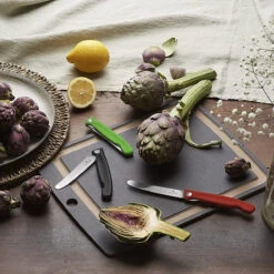 Victorinox Paring - Foldable, Swiss Classic, 4.5" Serrated, Round Blade, Foldable, Green -COOKWARE Store 91JY9ajuB2S. AC SL1500 0ea04801 5002 4ae8 a57b 8d1c6f976055