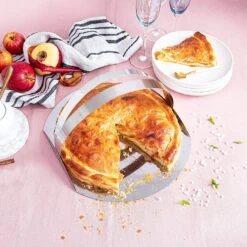 CRISTEL Extras Collection 11" Quick Turn Out Flan Tin, 18-10 Stainless Steel -COOKWARE Store 91Jifmzd6NL. AC SL1500