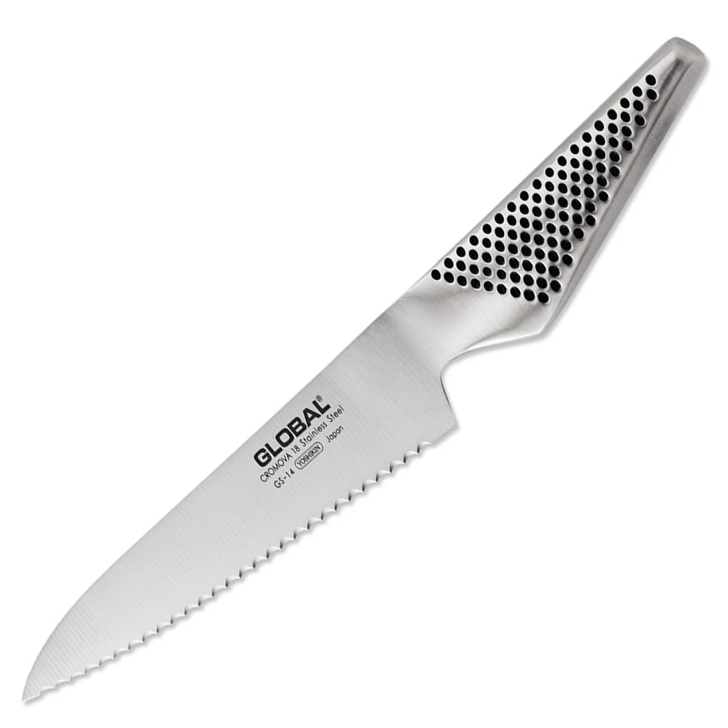Global Gs 6'' Serrated Utility Scallop Knife 1 Global Gs 6'' Serrated Utility Scallop Knife