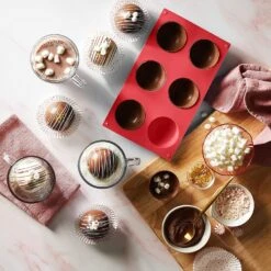 Chef'n Sweet Spot Hot Chocolate Bomb Mold, 2-pack, Red 10 Chef'n Sweet Spot Hot Chocolate Bomb Mold, 2-pack, Red -COOKWARE Store 91eCe3LRtZL. AC SL1500