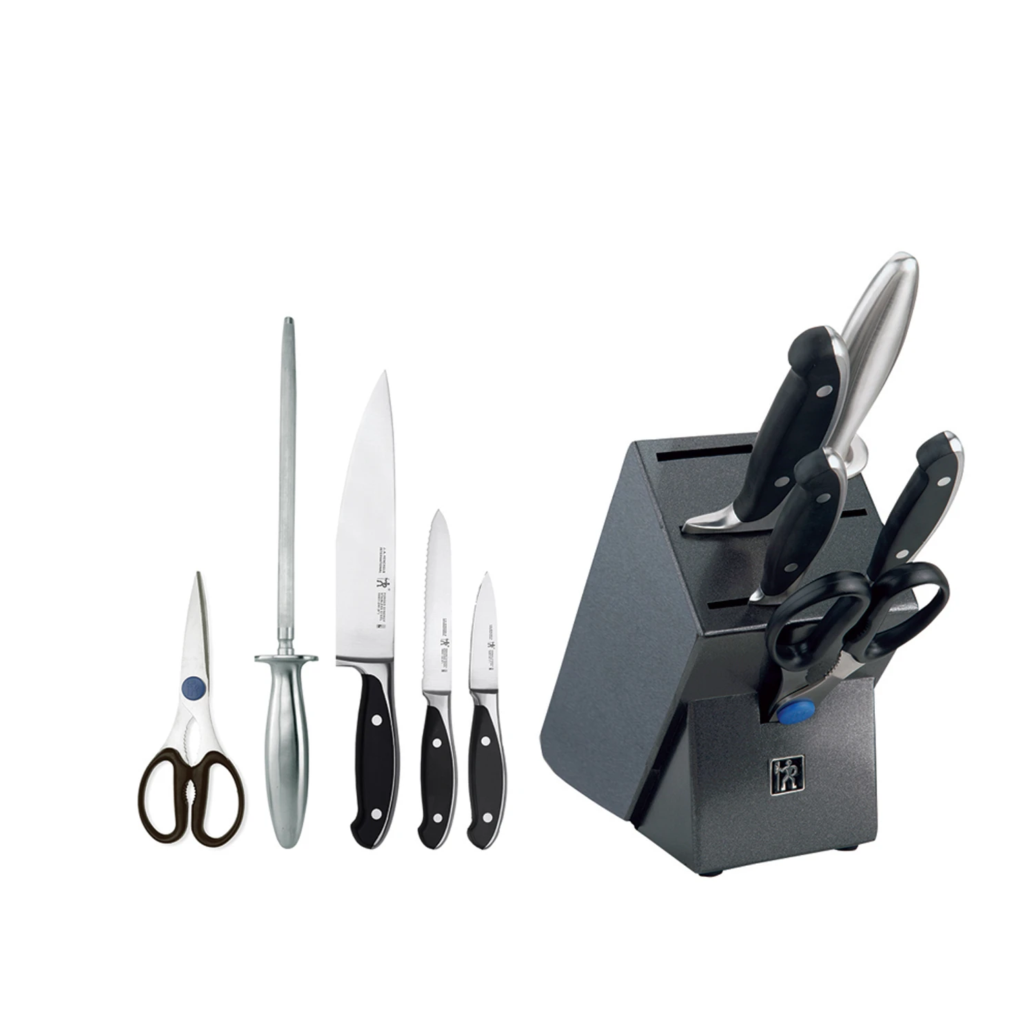 J.A. Henckels International Forged Synergy 6-Piece Knife Block Set 2 J.A. Henckels International Forged Synergy 6-Piece Knife Block Set - Image 2