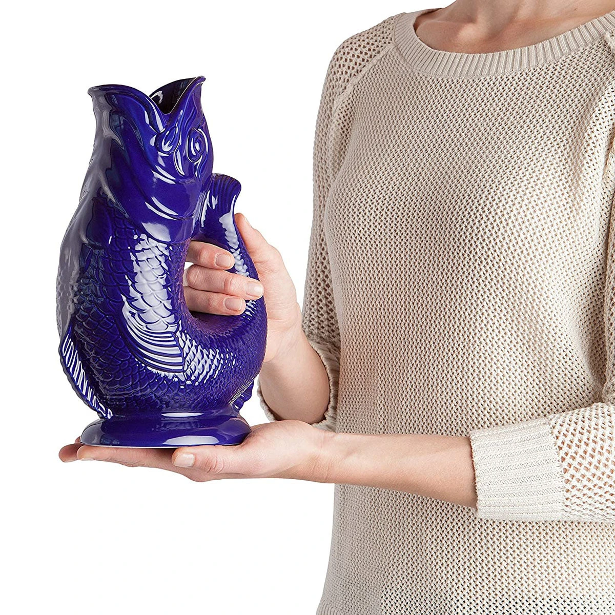 Gluggle Jug Irish Flag Extra Large, 10-Inch, 38 Fluid Ounce Capacity 2 Gluggle Jug Irish Flag Extra Large, 10-Inch, 38 Fluid Ounce Capacity - Image 2