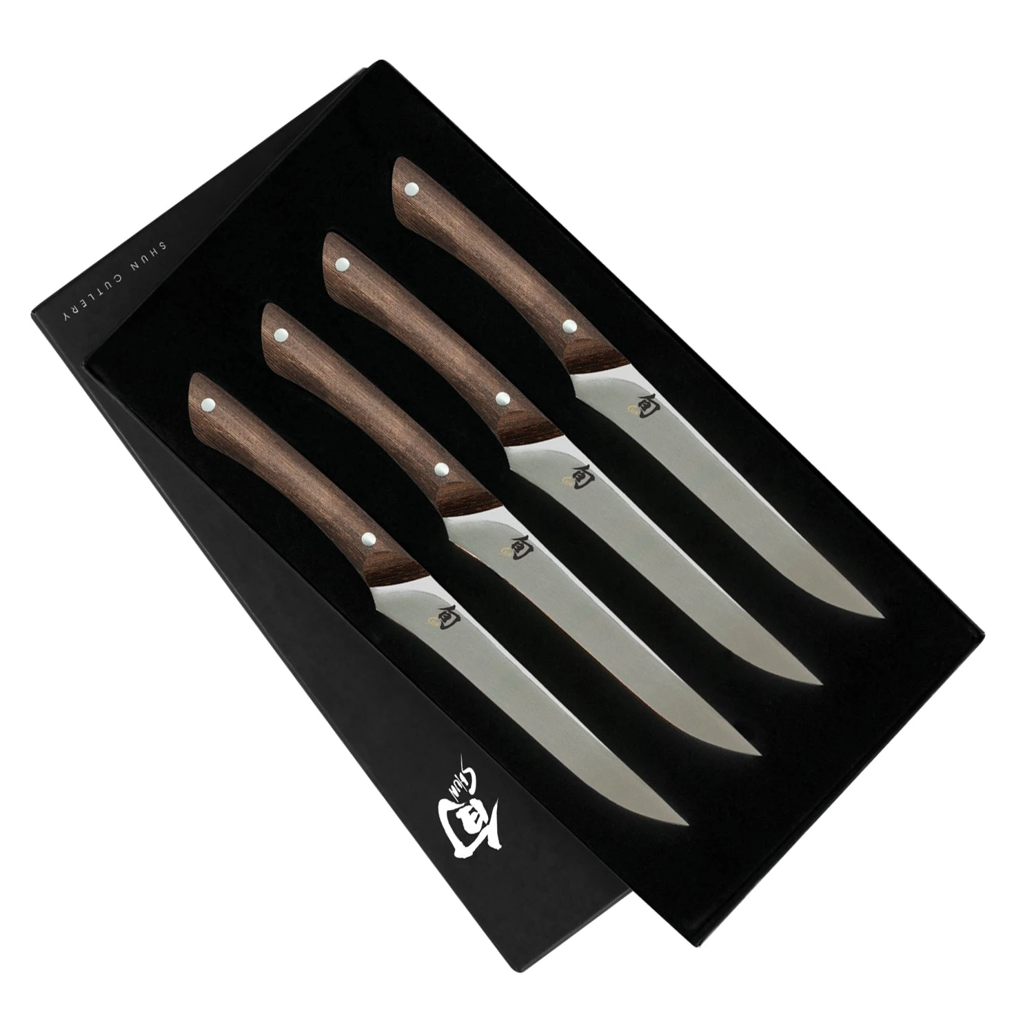 Shun Shima Natural 4-Piece 5" Steak Set 1 Shun Shima Natural 4-Piece 5" Steak Set