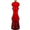 Le Creuset 8'' Salt Mill With Gold Knob - Cerise