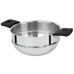 Cristel Casteline Detachable Handle 3-Quart Bain-Marie Insert 8 Cristel Casteline Detachable Handle 3-Quart Bain-Marie Insert -COOKWARE Store Mutine Bain Marie Side Handles 4f97a62d fd3f 4a45 89a2 c13789bb1abd