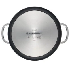 Le Creuset Toughened Nonstick PRO 6-1/3 Qt. Stockpot With Glass Lid -COOKWARE Store RS11371 TNS3100 24 lpr