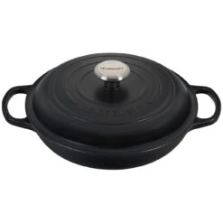 Le Creuset 2.25 Qt. Signature Braiser - Licorice
