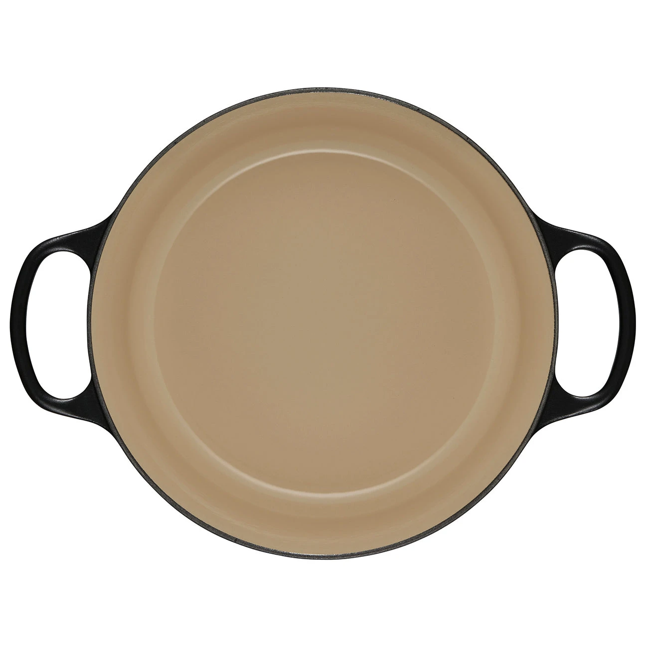 Le Creuset 5.5 Qt. Signature Round Dutch Oven - Licorice 3 Le Creuset 5.5 Qt. Signature Round Dutch Oven - Licorice - Image 3