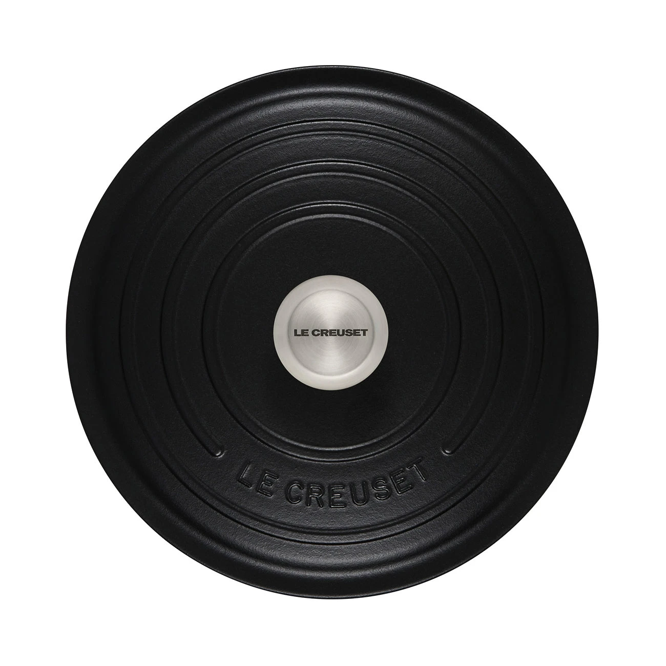 Le Creuset 5.5 Qt. Signature Round Dutch Oven - Licorice 4 Le Creuset 5.5 Qt. Signature Round Dutch Oven - Licorice - Image 4