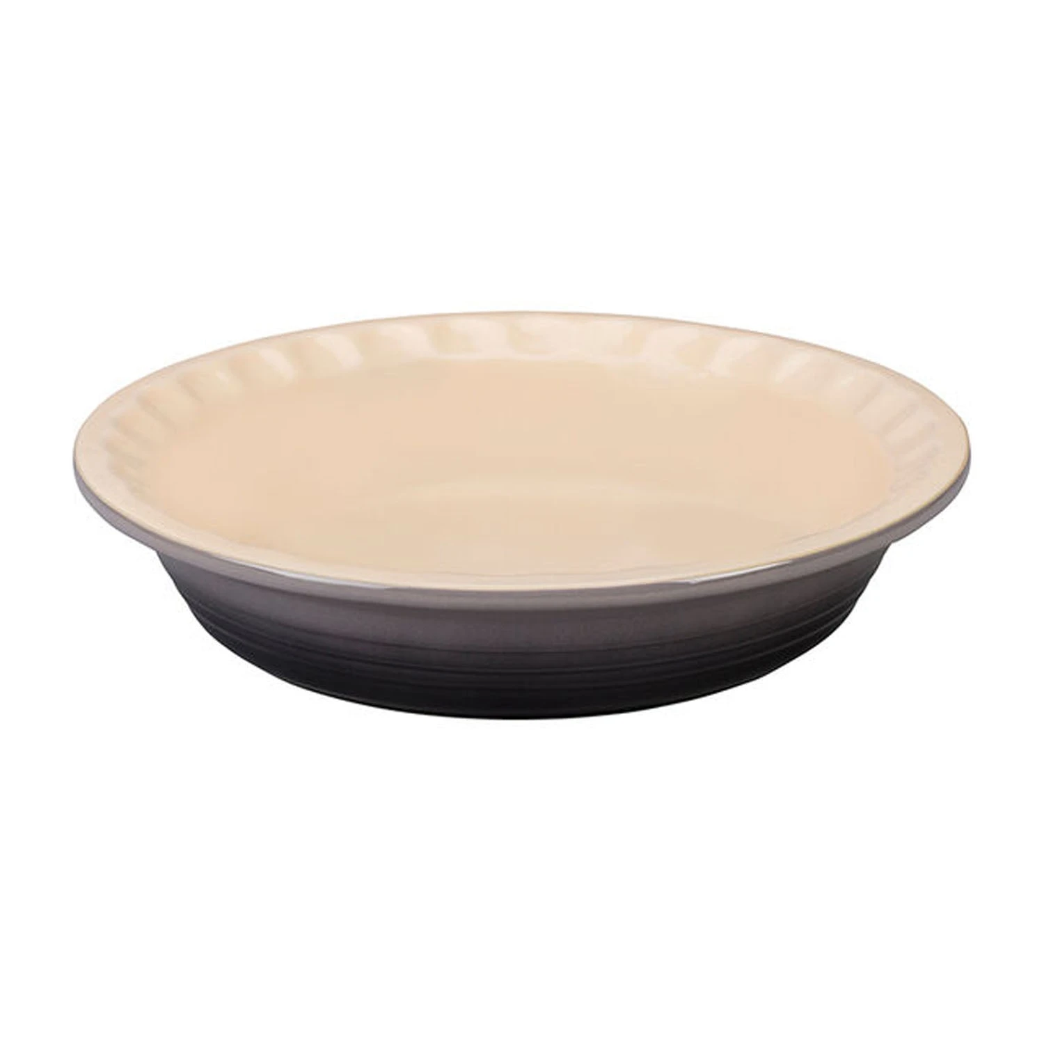 Le Creuset 9" Heritage Pie Dish - Oyster 1 Le Creuset 9" Heritage Pie Dish - Oyster