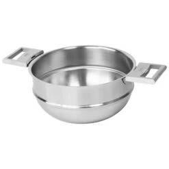 Cristel Strate Detachable Handle 1-Quart Bain-Marie Insert -COOKWARE Store Strate Bain Marie Short Handles a88aa956 7d46 4957 920d 4f61a4a1718d