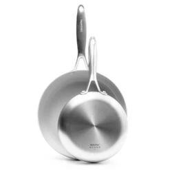 GREEN PAN VENICE PRO CERAMIC NONSTICK 10" AND 12" FRYPAN SET