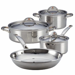 Ruffoni Symphonia Prima 7-Piece Cookware Set - Stainless Steel