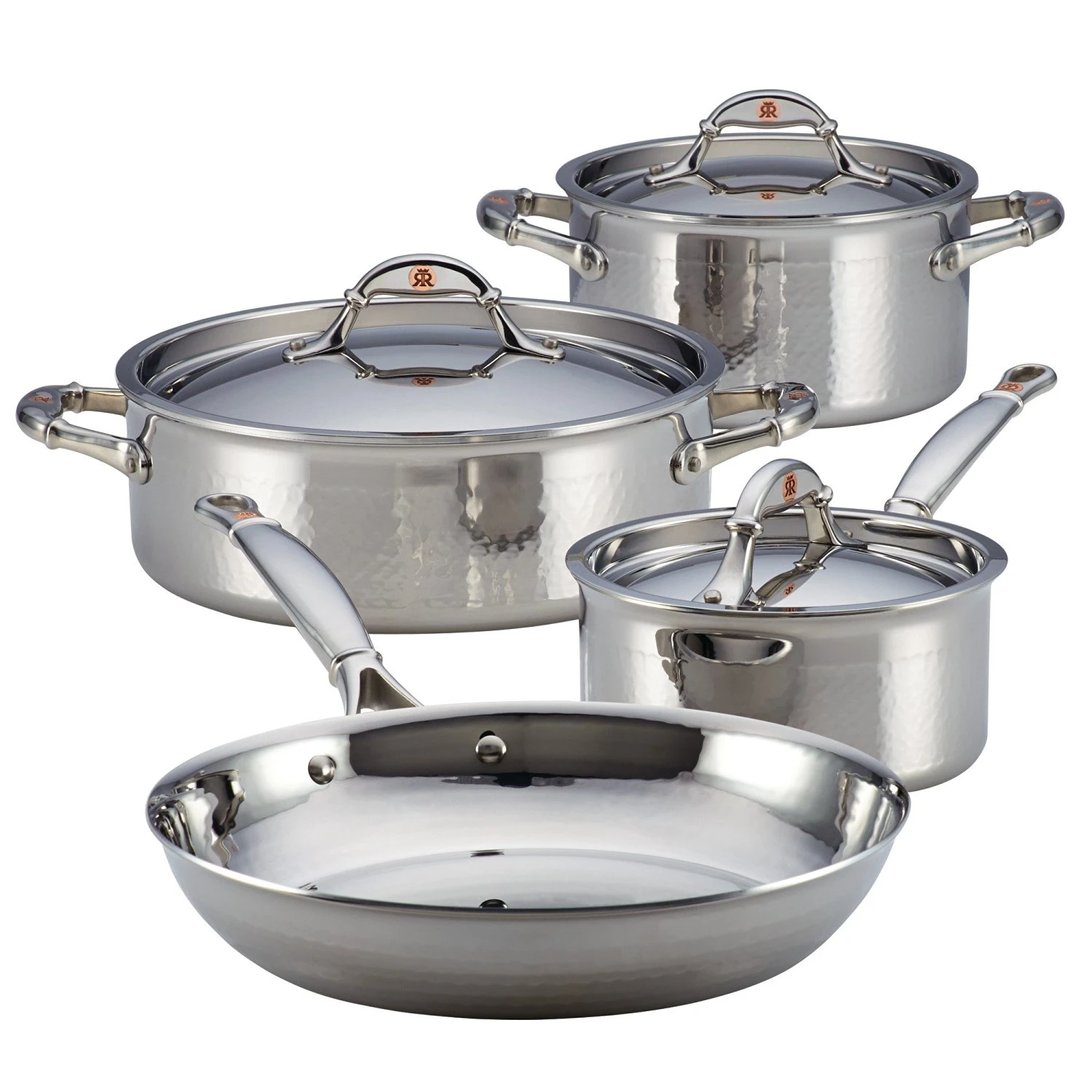 Ruffoni Symphonia Prima 7-Piece Cookware Set - Stainless Steel 1 Ruffoni Symphonia Prima 7-Piece Cookware Set - Stainless Steel