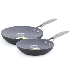 Green Pan Paris Pro 2-Piece 8" & 10" Ceramic Non-Stick Frypan Set