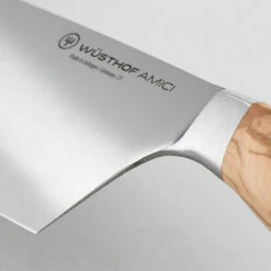 Wusthof Amici 7" Hollow Edge Santoku Knife 9 Wusthof Amici 7" Hollow Edge Santoku Knife -COOKWARE Store am detail half bolster