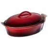 Le Creuset Heritage Oval 4-Quart Casserole - Cerise