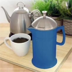 Chantal Ceramic French Press With Stainless Steel Plunger & Lid -COOKWARE Store chantal1 1310d7d9 9e6a 40c6 a610 e89d290e51aa