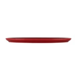 Le Creuset Noel Santa Claus Oval Santa Cookie Platter - Cerise W/ Embossed Design -COOKWARE Store n3 a1481324 13fd 4a54 8c1d 88ab12f73850