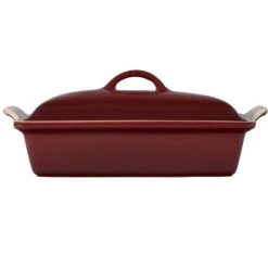 Le Creuset Stoneware Heritage Covered Rectangular Casserole, 4 Qt., Rhone 7 Le Creuset Stoneware Heritage Covered Rectangular Casserole, 4 Qt., Rhone -COOKWARE Store webimage 3889E25A 112B 43A1 9AF799F8FF6DA72A