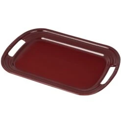 Le Creuset Stoneware Large Serving Platter, 16.25", Rhone -COOKWARE Store webimage 610D026B 8F90 4465 A991B01ECAE6273E