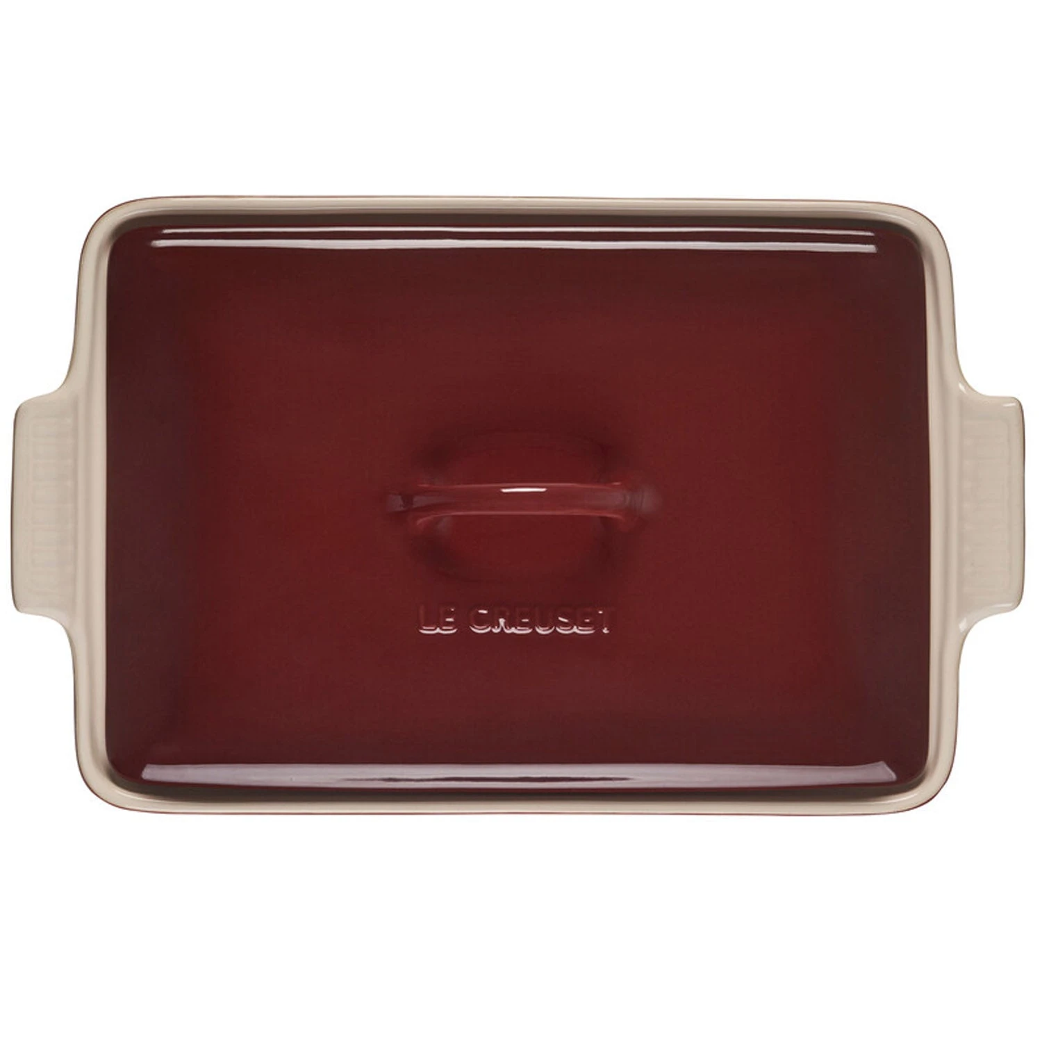 Le Creuset Stoneware Heritage Covered Rectangular Casserole, 4 Qt., Rhone 2 Le Creuset Stoneware Heritage Covered Rectangular Casserole, 4 Qt., Rhone - Image 2