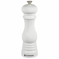 Le Creuset 8" X 2 1/2" Pepper Mill - White